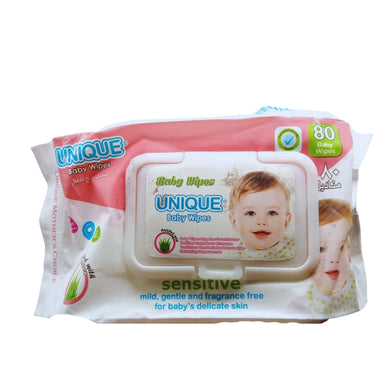 Unique Baby Wipes 80 pcs